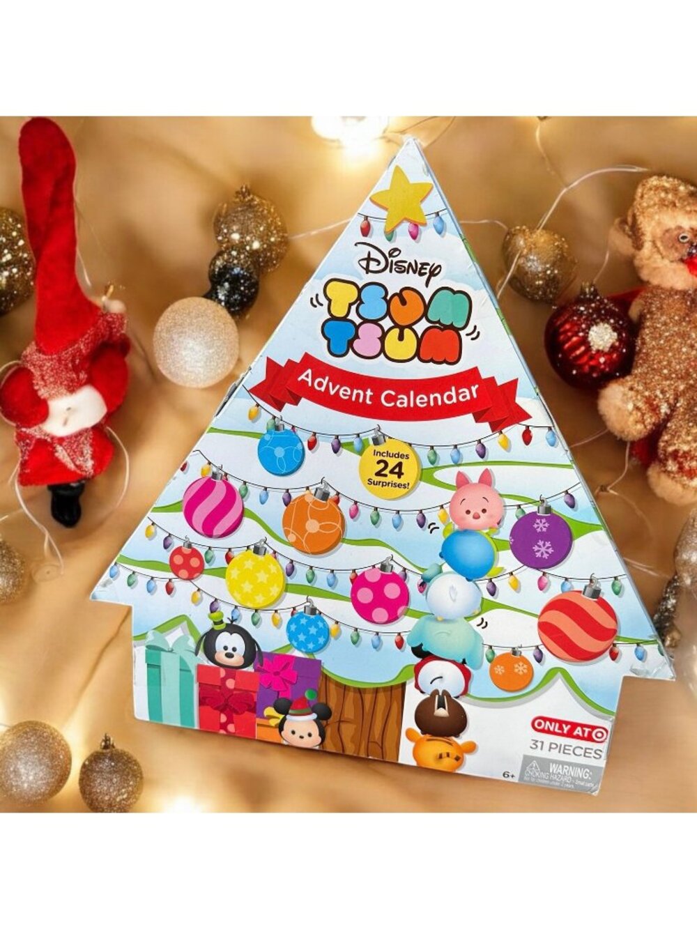 Disney Tsum Tsum 2016 Christmas Advent Calendar Target Exclusive Rare